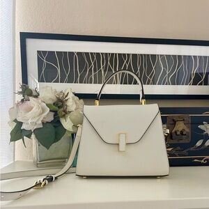 Elegant Designer White Handbag by La’Festin NWOT